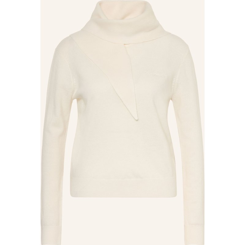 Claudie Pierlot Pullover Mit Abnehmbarem Kragen weiss