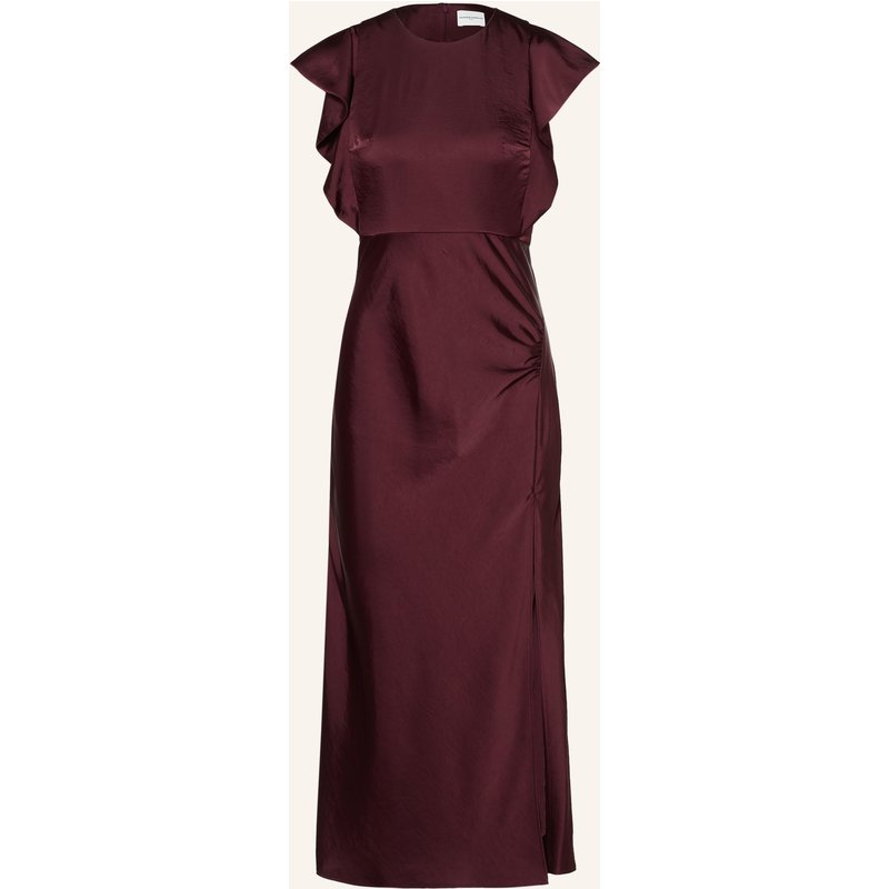 Claudie Pierlot Abendkleid Mit Volants rot
