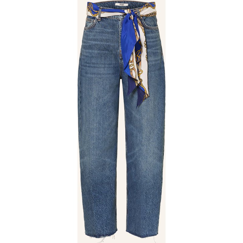 Maje Wide Leg Jeans blau