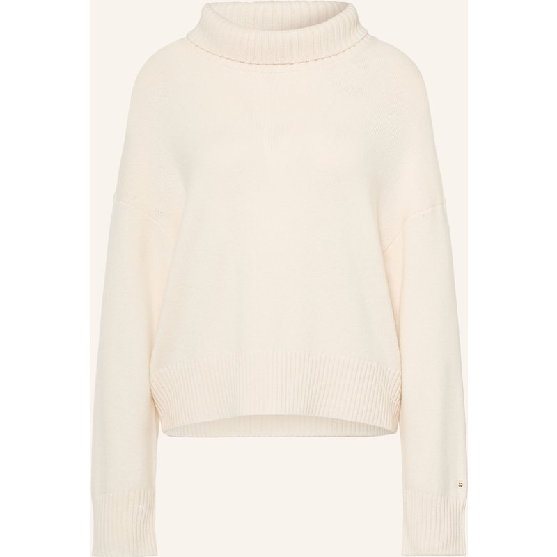 Maje Rollkragenpullover Mit Cashmere weiss