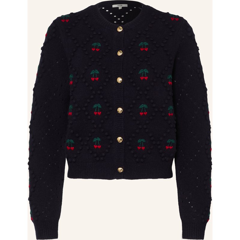 Maje Strickjacke blau