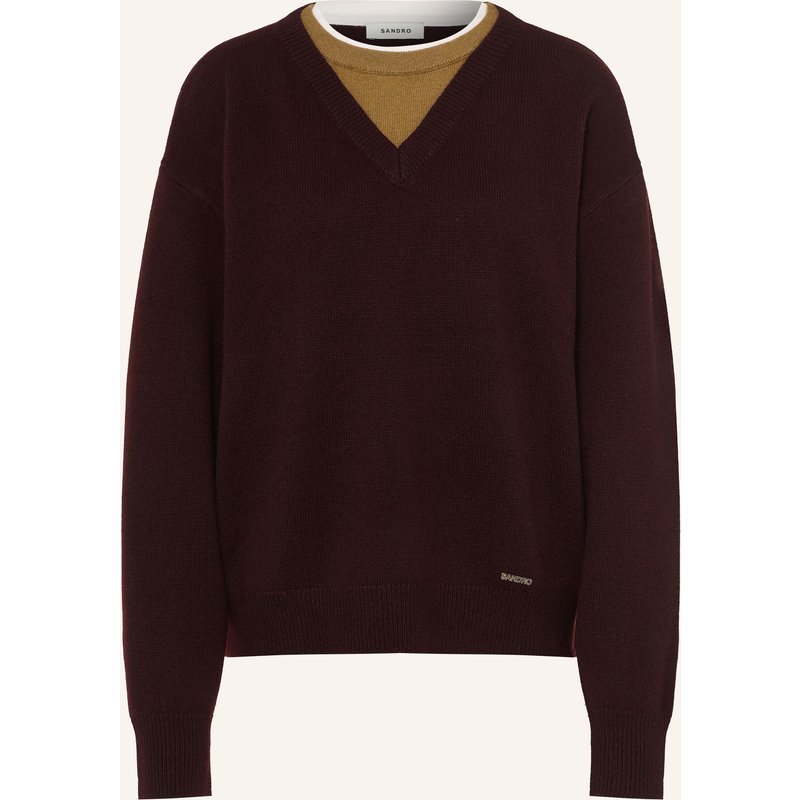 Sandro Pullover rot