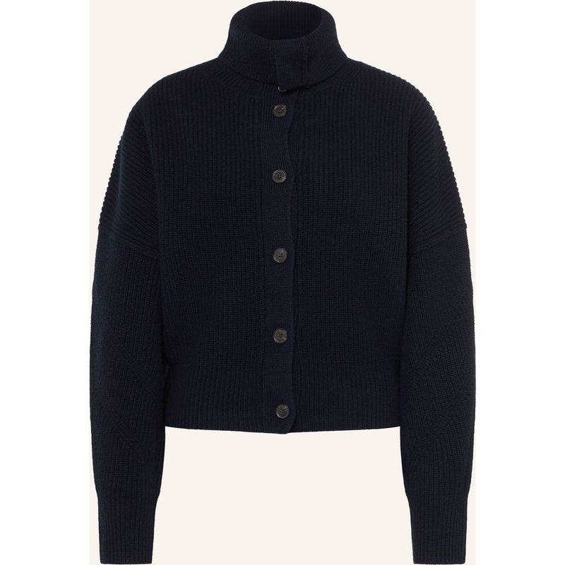 Allsaints Strickjacke Caron Aus Merinowolle blau