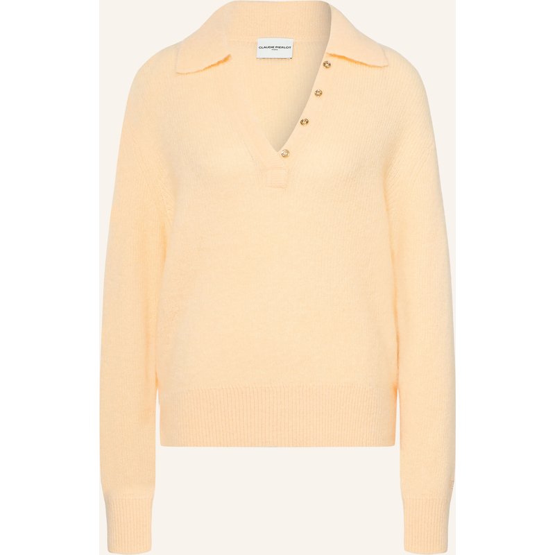 Claudie Pierlot Pullover Mit Mohair gelb