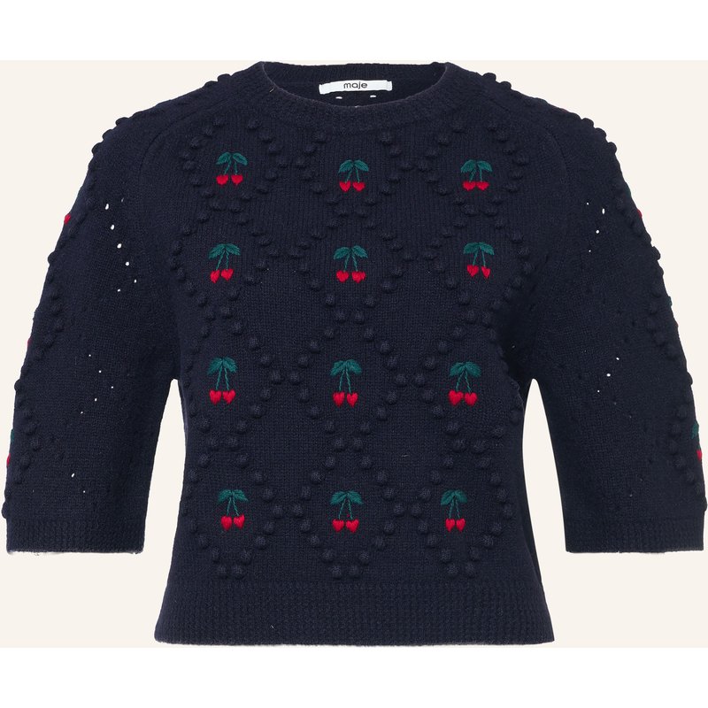 Maje Strickshirt blau