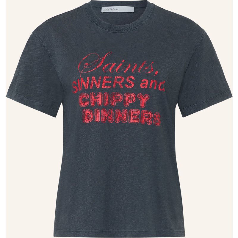 Allsaints T-Shirt Chippy Addi schwarz