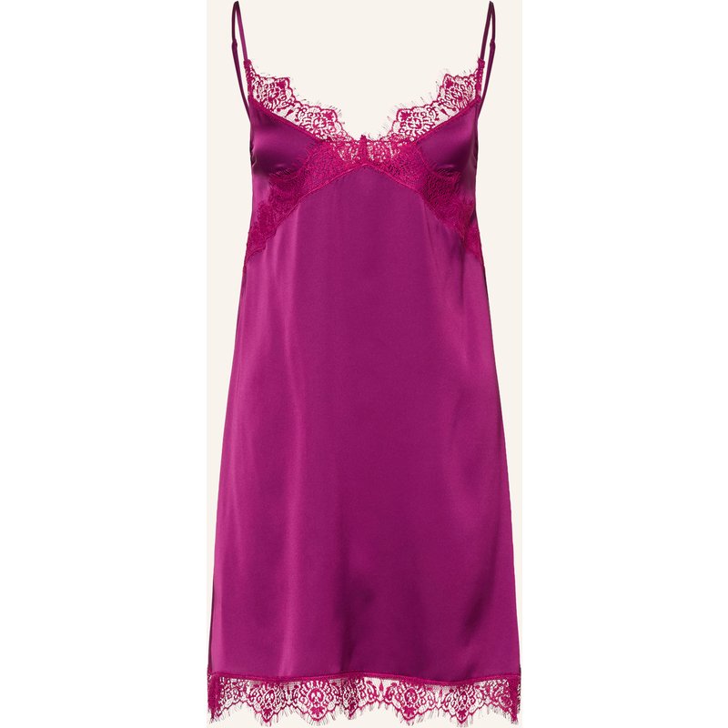 Simone Pérèle Negligé Satin Secrets Aus Satin rot