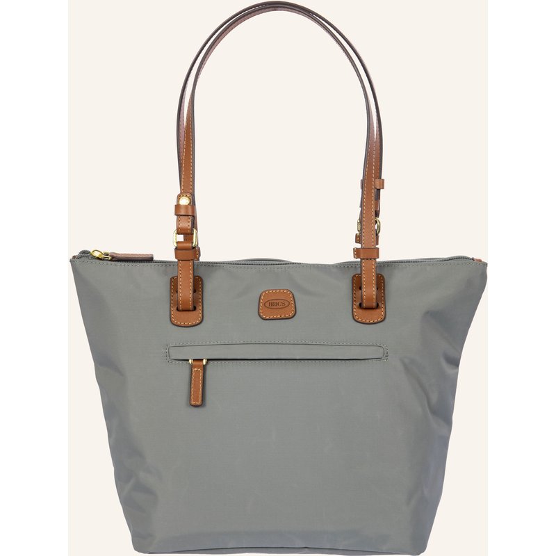 Bric's Schultertasche Mit Pouch grau