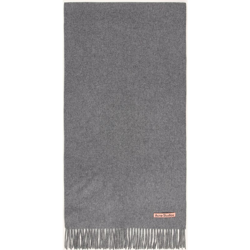 Acne Studios Schal grau