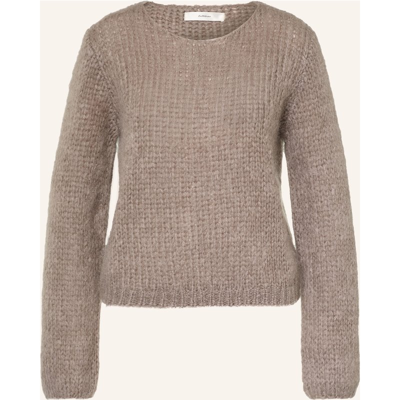 Inwear Mohair-Pullover Jetraiw braun