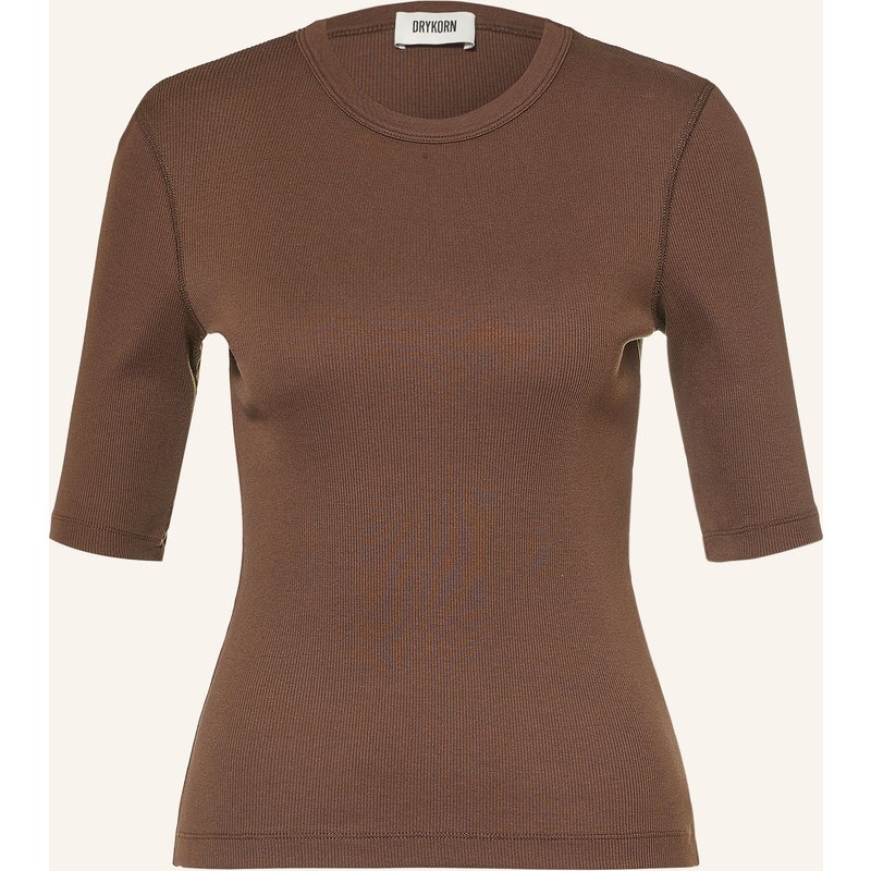 Drykorn T-Shirt Selay braun