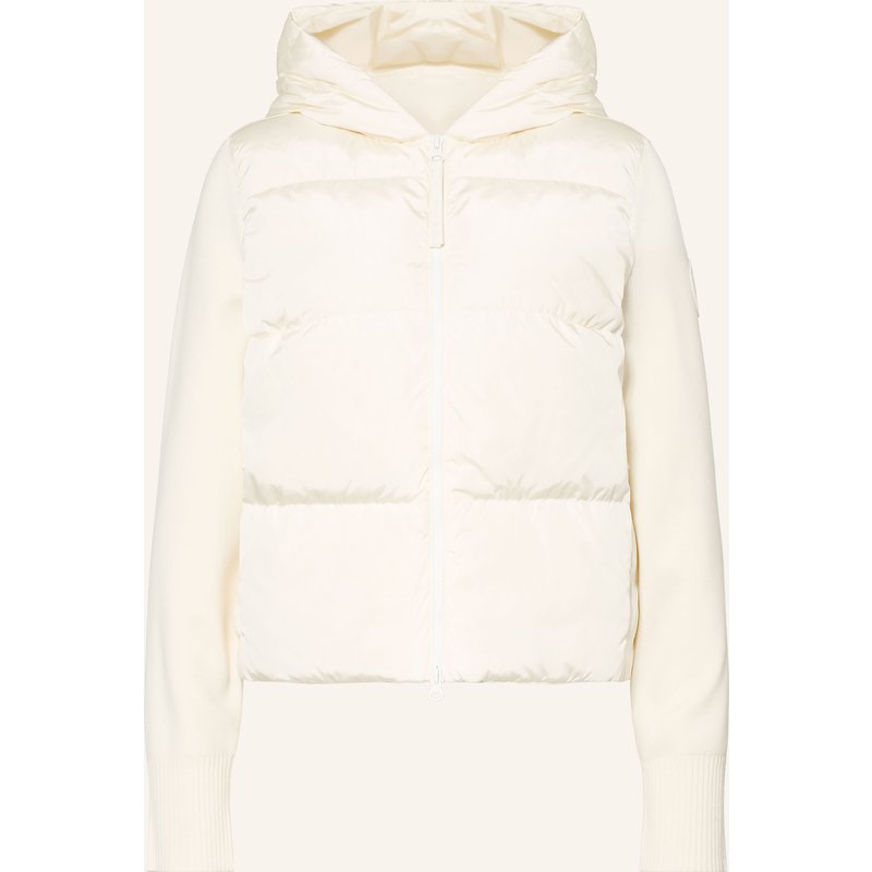 Canada Goose Daunenjacke Hybridge® Im Materialmix weiss