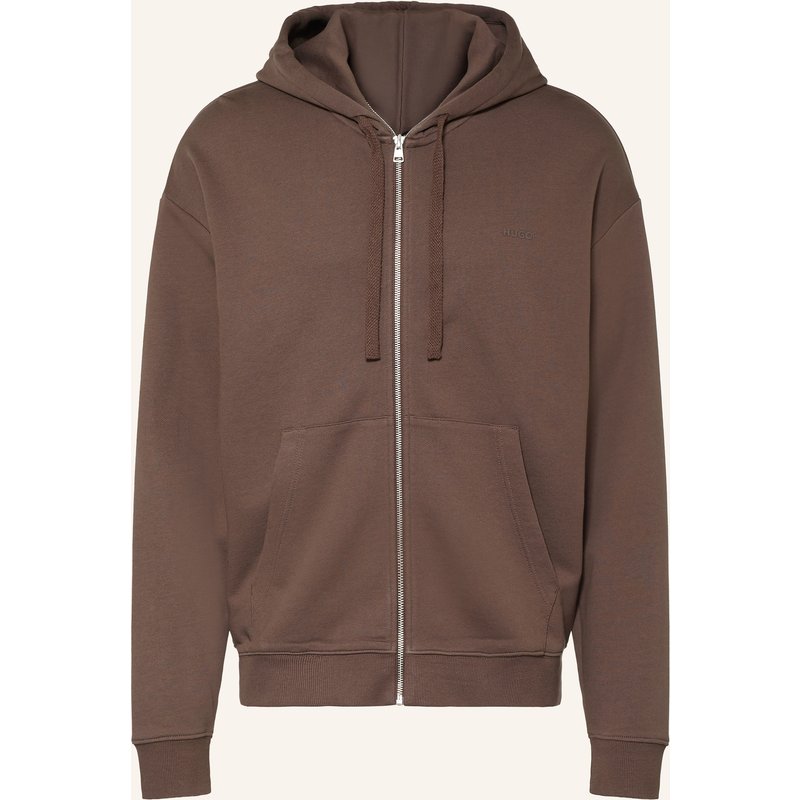 Hugo Sweatjacke Dapozip braun