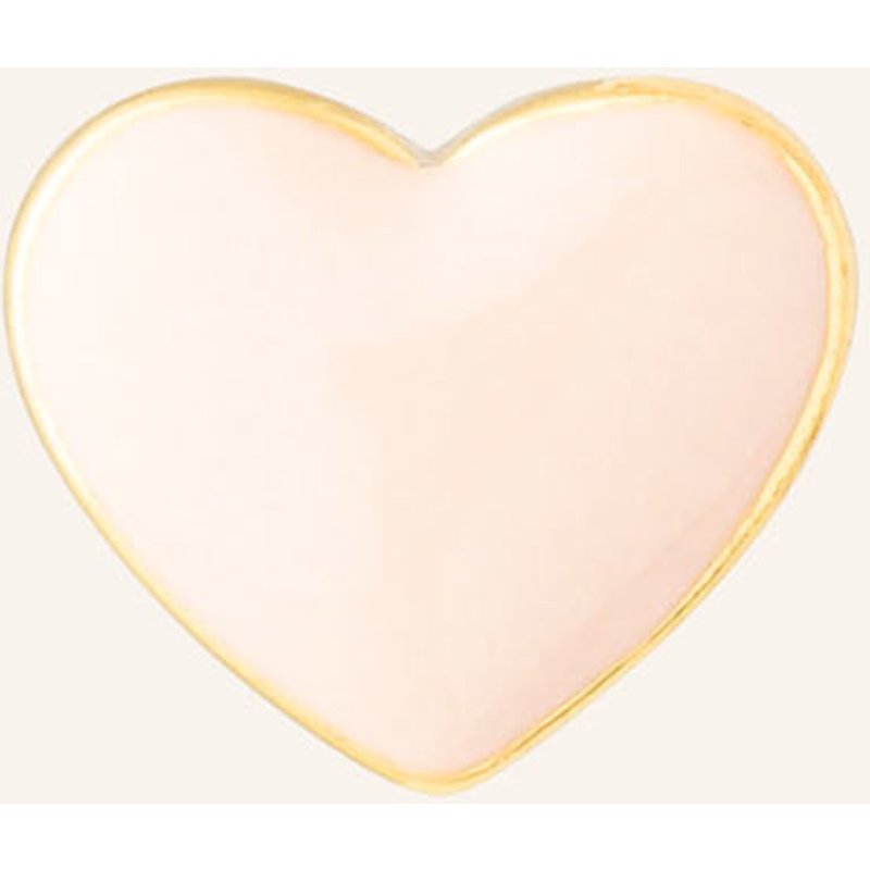 Lulu Copenhagen Ohrstecker Love U Aus 925er Sterlingsilber rosa