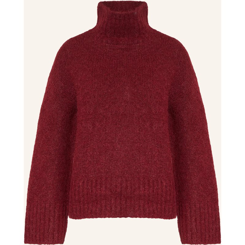 Selected Pullover Mit Alpaka rot