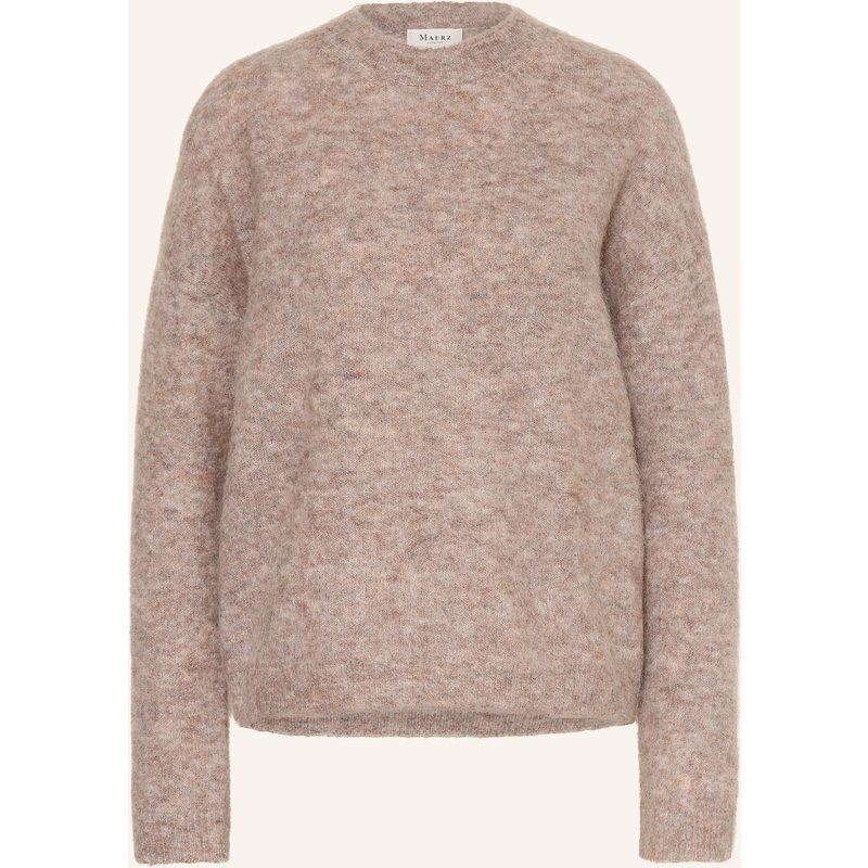 Maerz Muenchen Pullover Mit Mohair beige