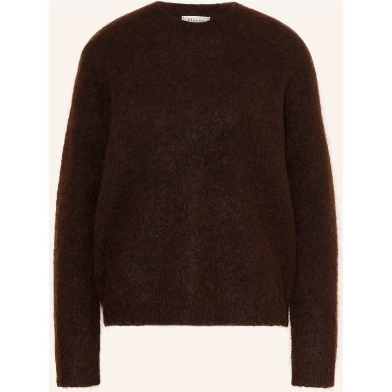 Maerz Muenchen Pullover Mit Mohair braun