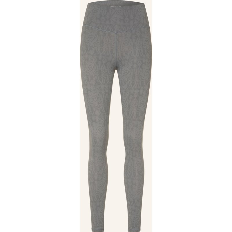 Mandala Tights Mono Printed grau