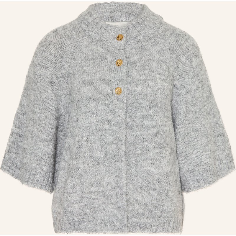 Neo Noir Strickjacke Benuta Mit 3/4-Arm grau