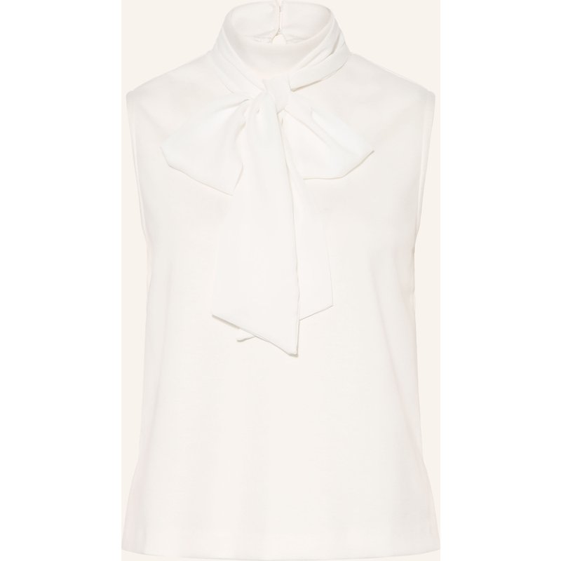 Riani Top Mit Abnehmbarem Schal weiss