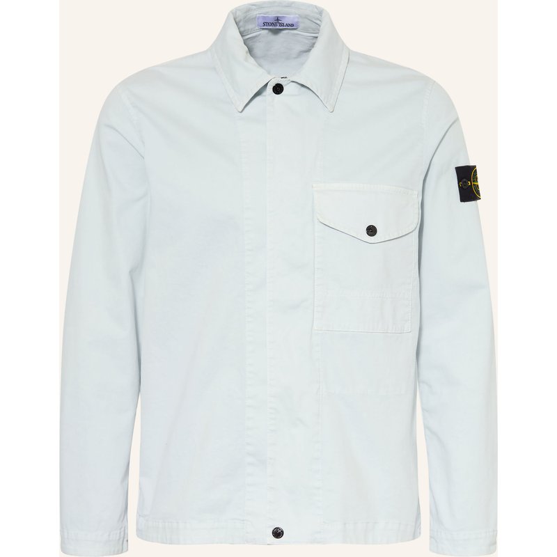 Stone Island Overjacket blau