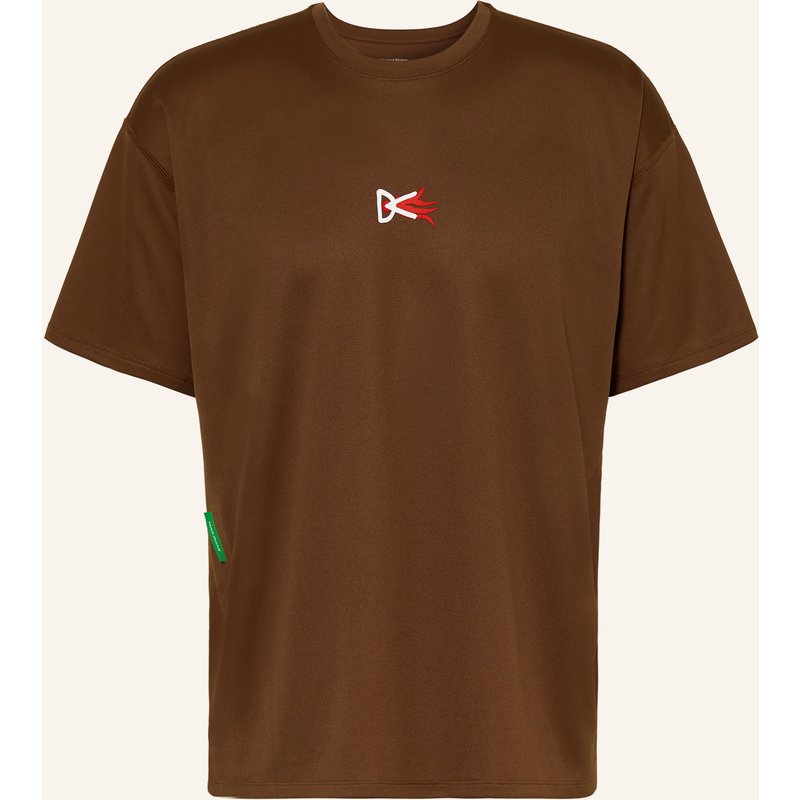 District Vision Laufshirt braun