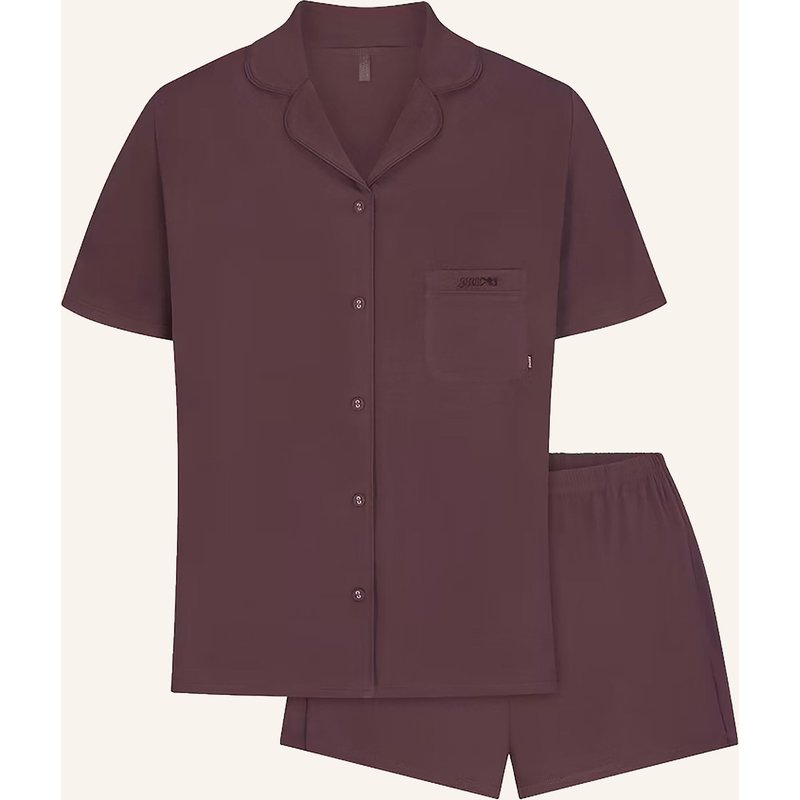 Skims Shorty-Schlafanzug Skims Sleep braun