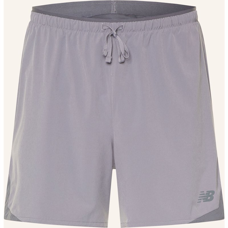 New Balance 2-In-1-Laufshorts Rc Essential grau