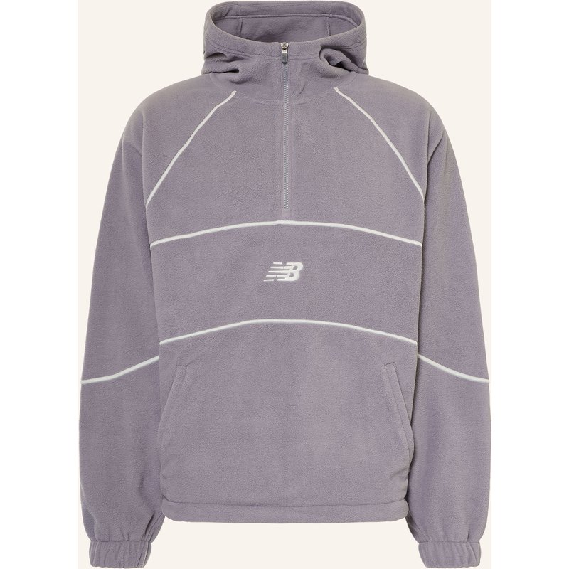 New Balance Fleece-Hoodie Trackside grau