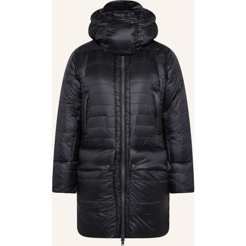 Mammut Daunenmantel Alps In Hooded schwarz