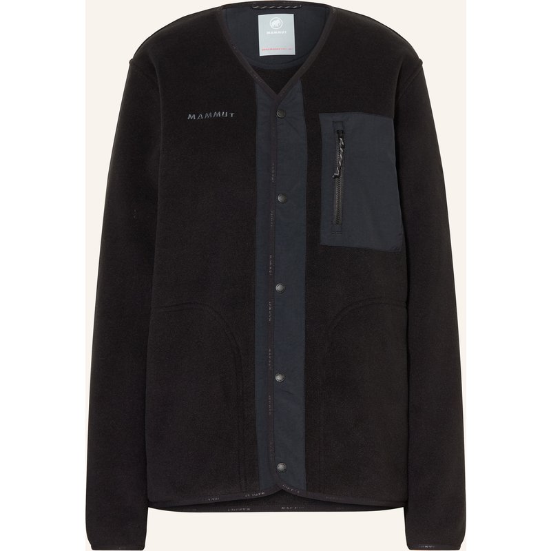 Mammut Fleecejacke Moonstone Hybrid schwarz