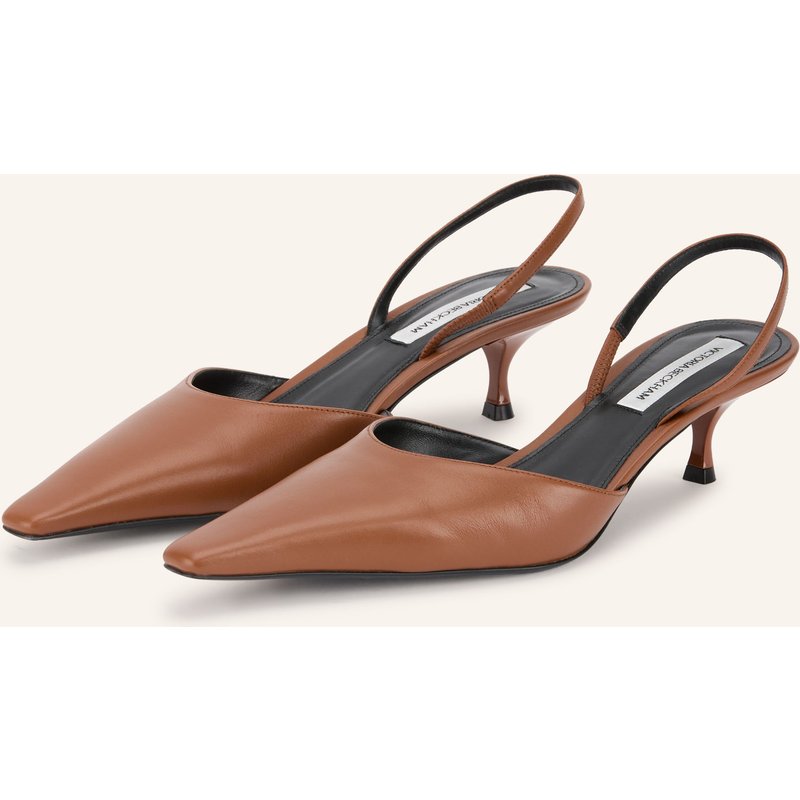 Victoria Beckham Slingpumps braun