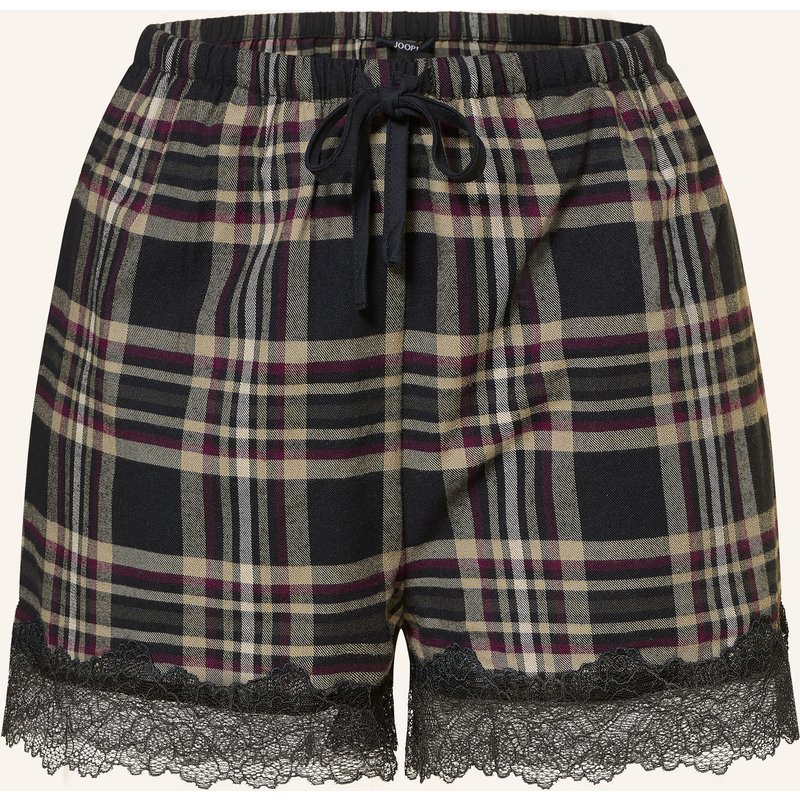 Joop! Schlafshorts Aus Flanell blau