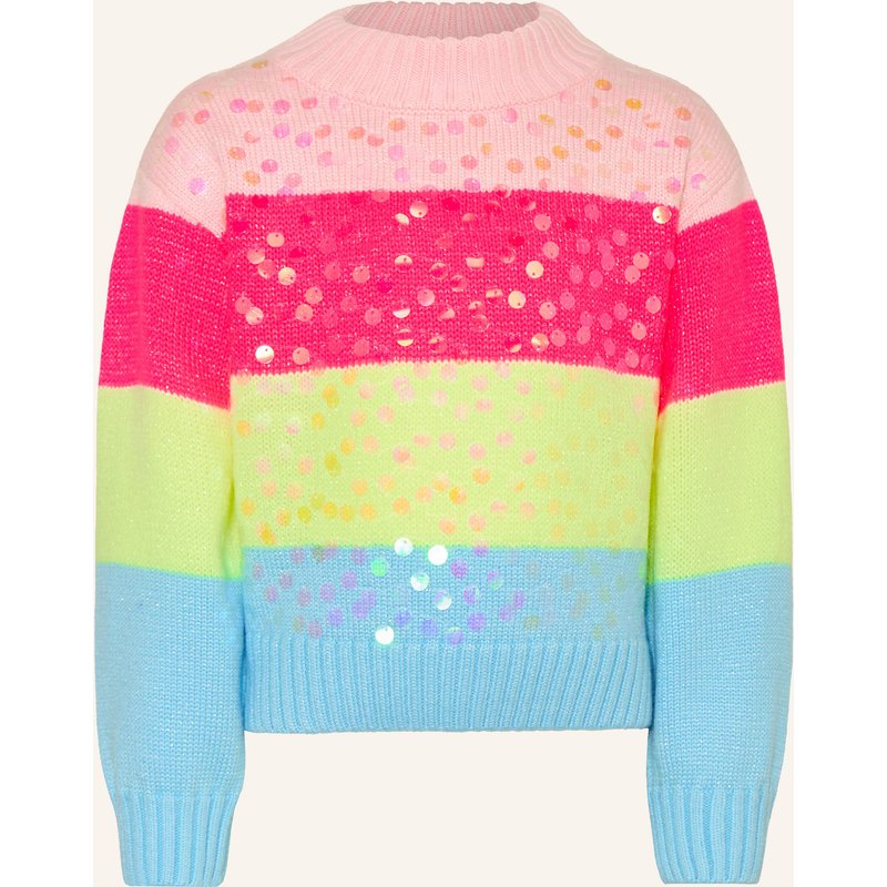 Billieblush Pullover Mit Pailletten Und Glitzergarn rosa