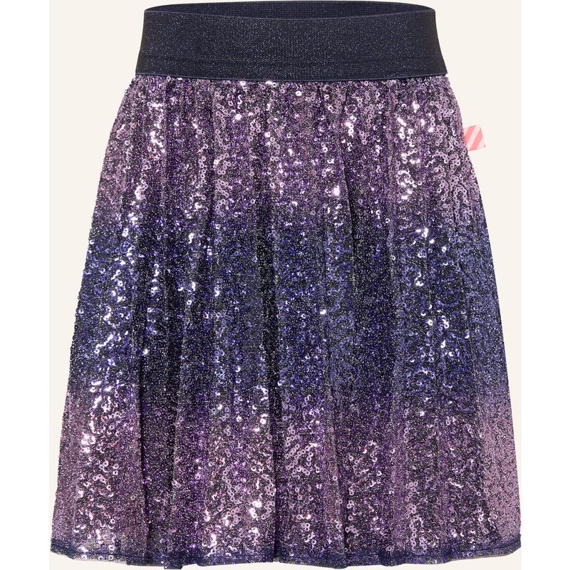 Billieblush Mesh-Rock Mit Pailletten blau