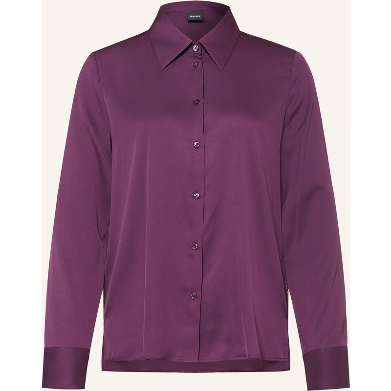 Boss Hemdbluse Bonya Mit Seide lila