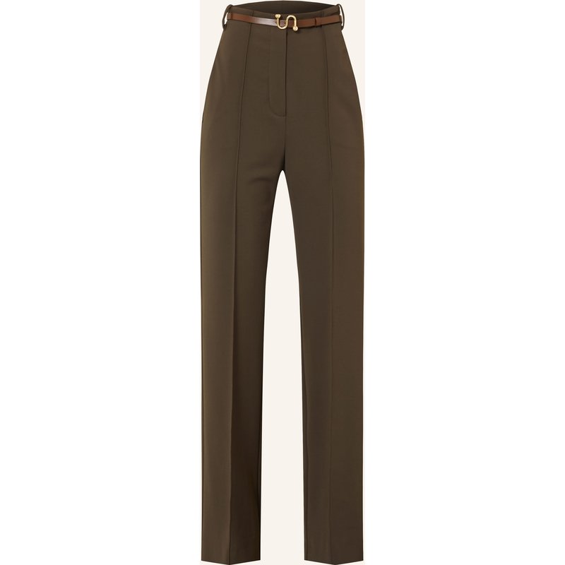 Sportmax Marlenehose Volonta Aus Jersey braun