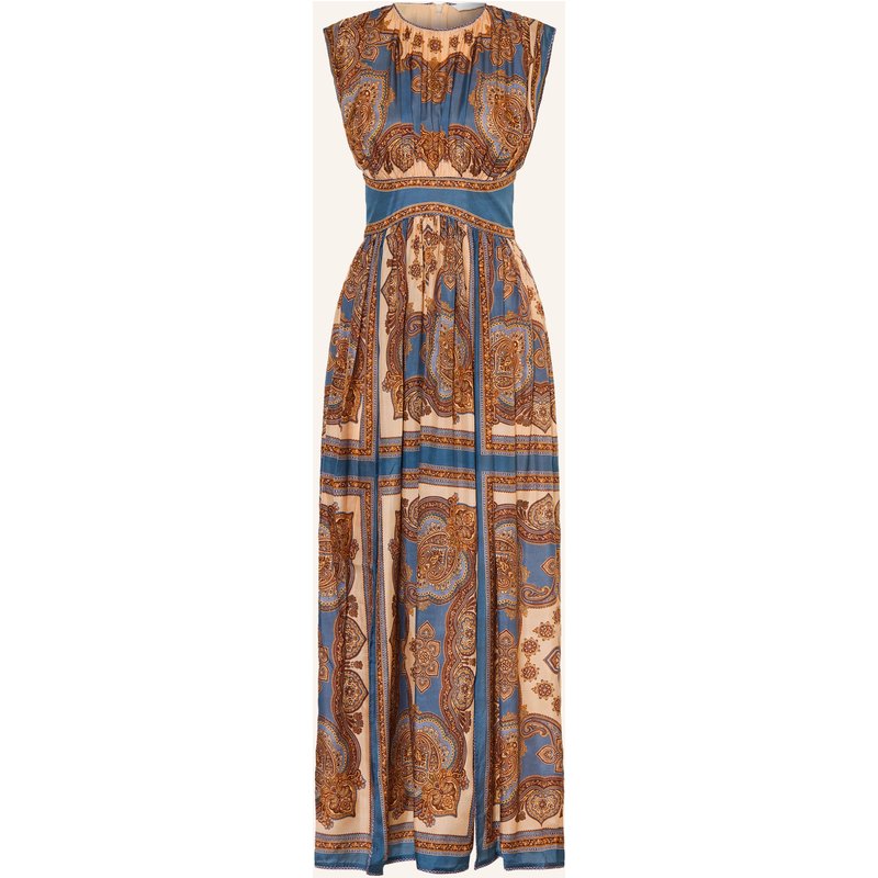 Zimmermann Seidenkleid Mahon blau