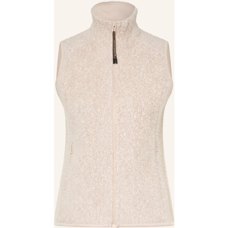 Jeanne Baret Fleeceweste Glace beige