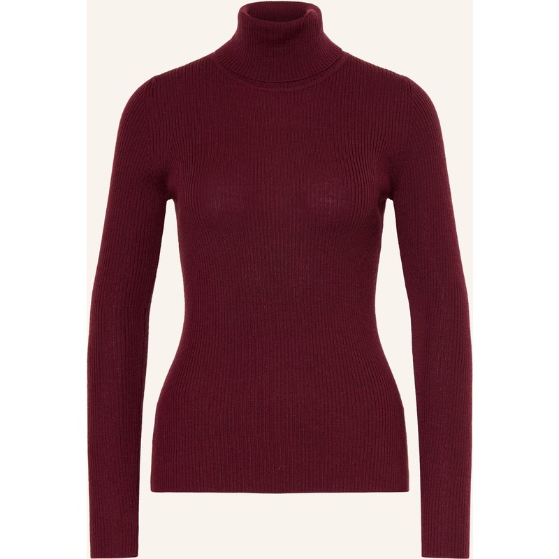 We Norwegians Rollkragenpullover Geilo Aus Merinowolle rot