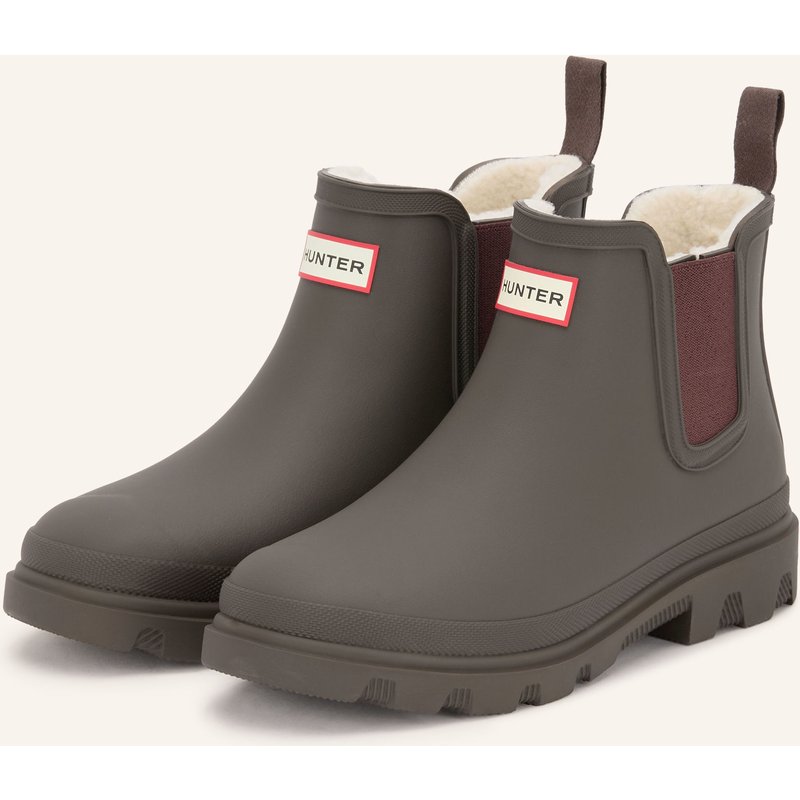 Hunter Gummi-Boots Downpour braun