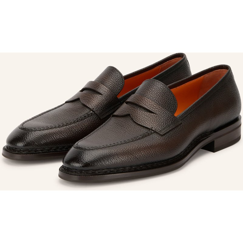 Santoni Penny-Loafer Opus braun