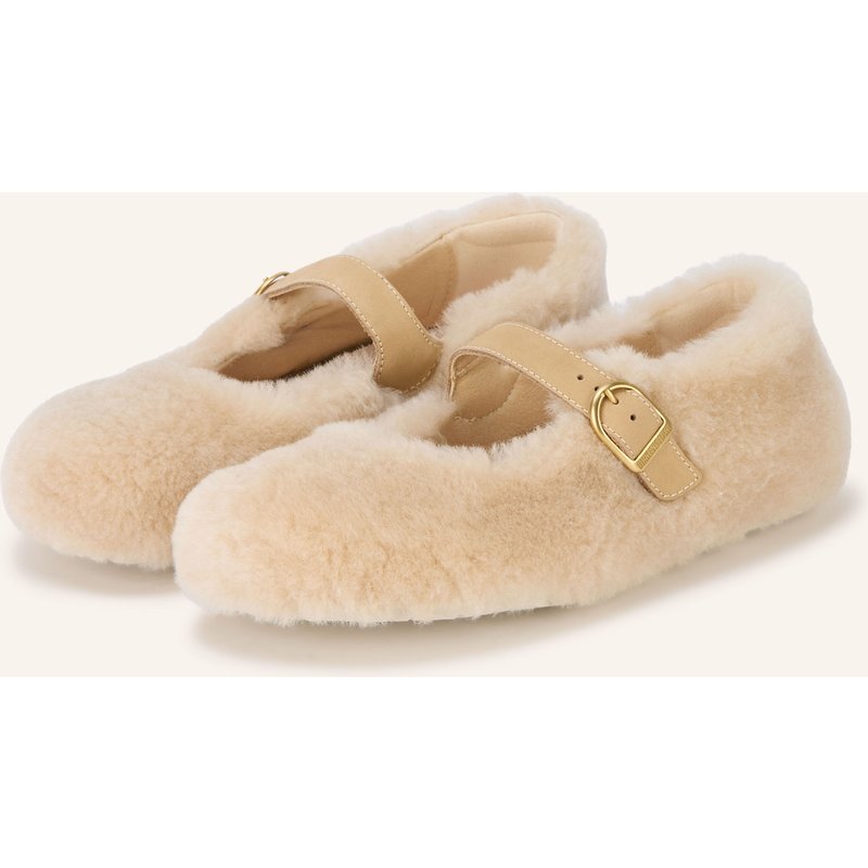 Birkenstock Mary-Jane-Ballerinas Santa Clarita beige