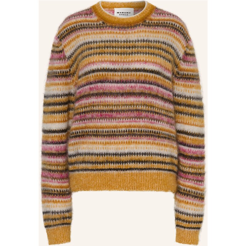 Marant Étoile Pullover Morine Mit Mohair gelb