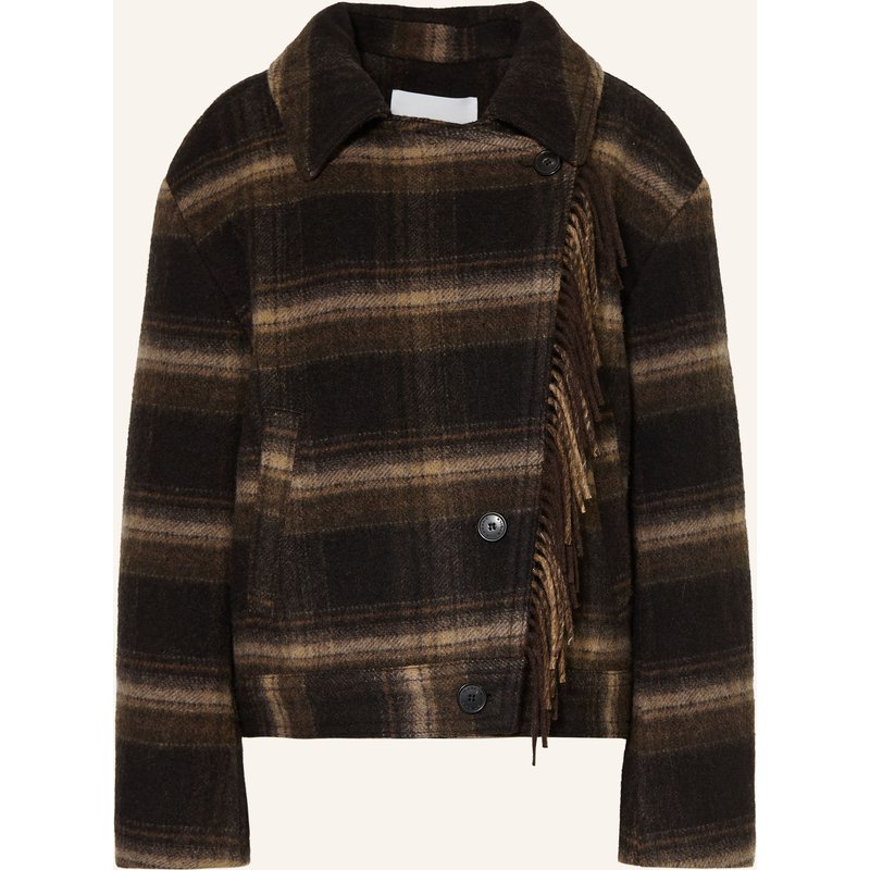 Marant Étoile Jacke Galeane braun