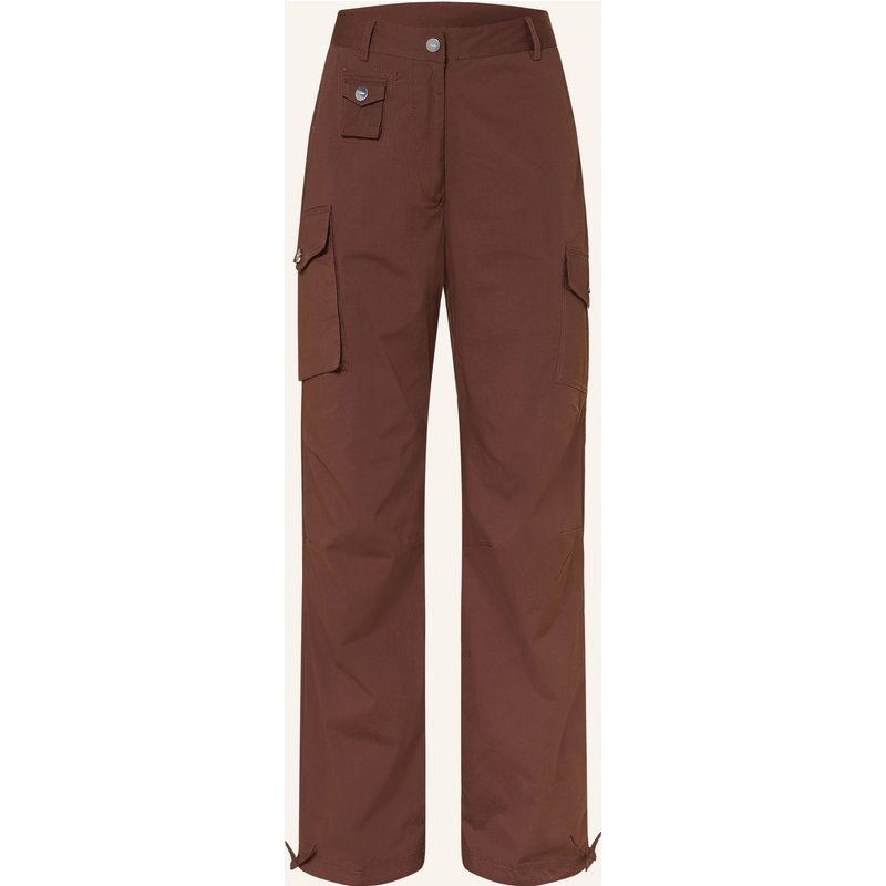 Ganni Cargohose braun