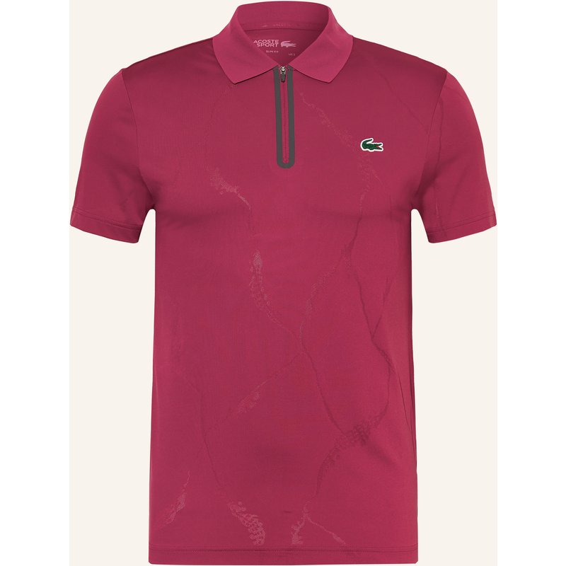 Lacoste Funktions-Poloshirt Slim Fit pink