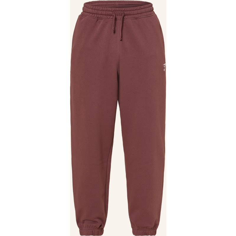 Gymshark Sweatpants Crest braun