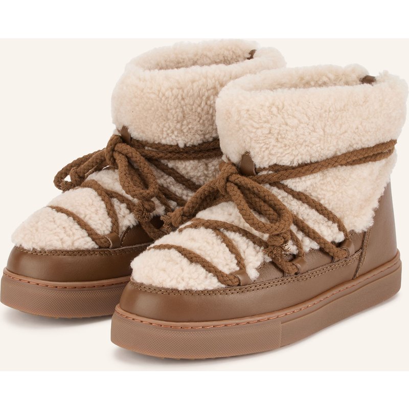 Inuikii Schnürboots Curly braun