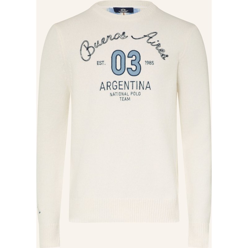 La Martina Pullover weiss